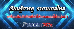 Read more about the article sbobet747 ราคาบอลไหล เครื่องมือสำคัญในการแทงบอลออนไลน์ 2024